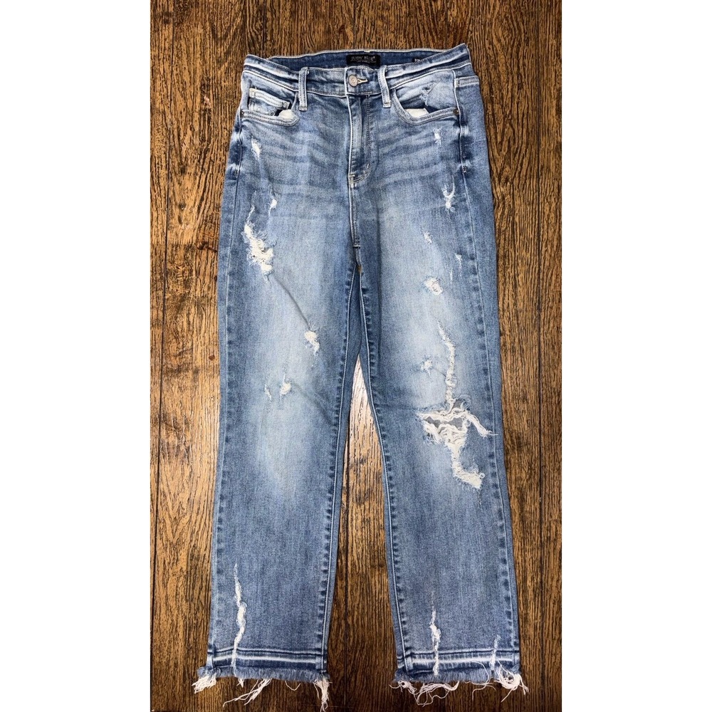 Judy blue raw hem distressed women's size 5//27